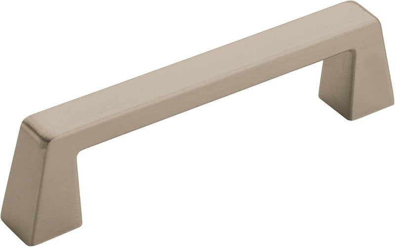 Amerock | Cabinet Pull | Satin Nickel | 3-3/4 inch (96 mm) Center to Center | Blackrock | 1 Pack | Drawer Pull | Drawer Handle | Cabinet Hardware - Image 1